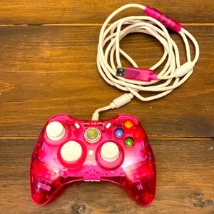 Pink rock candy Xbox360 controller